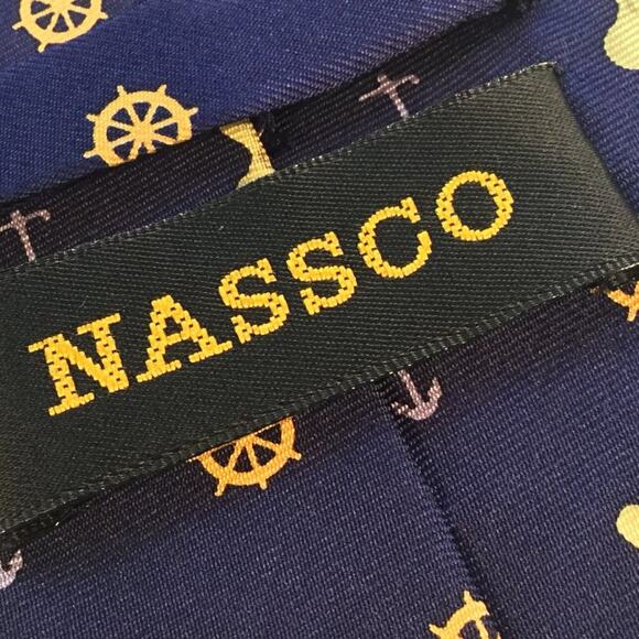 NASSCO COPRORATE SILK TIE - Picture 3 of 10
